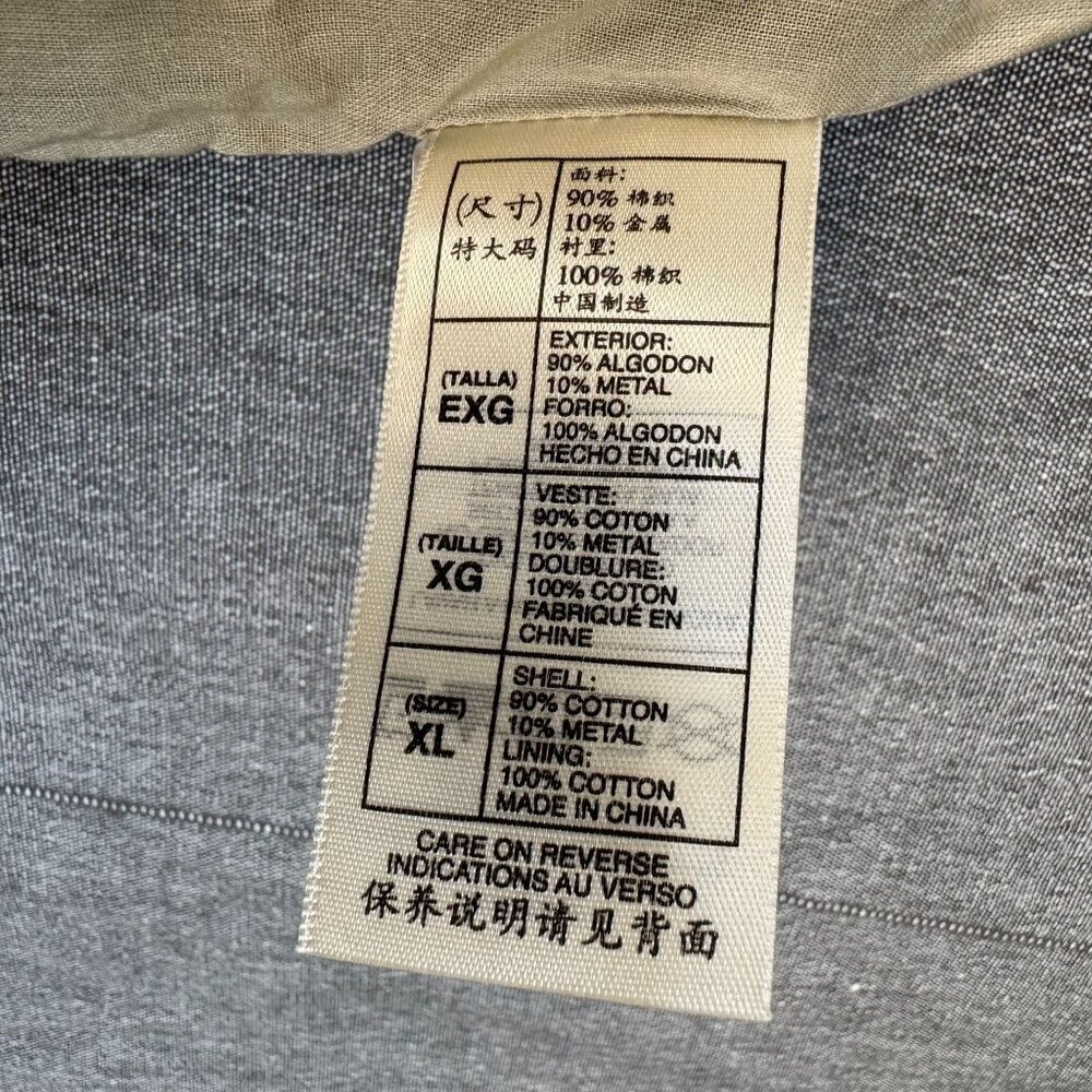 Vintage Y2k Max Studio Tan Cotton Low Rise Wide Leg Tie Hem Cargo Capri Pants - Picture 13 of 17